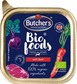 Butchers Dog Bio Foods Pasztet wołowina 150g