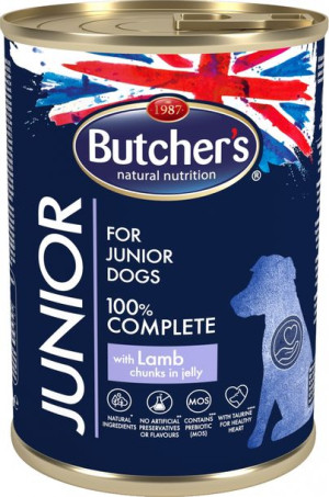 Butchers Dog Functional Junior Jagnięcia Galaretka 400g