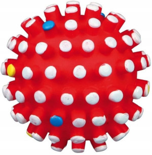 Trixie Piłka jeżowa - piszcząca 6cm