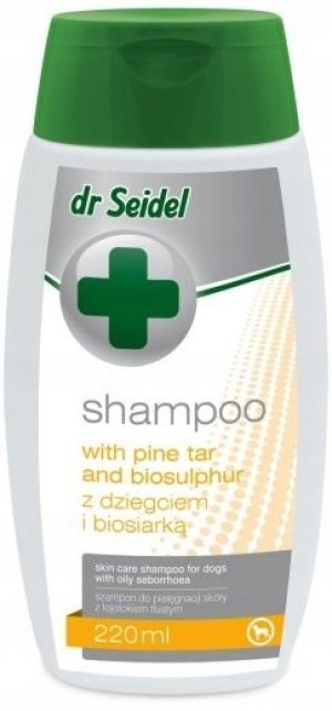 Dr Seidel Szampon z dziegciem i biosiarką 220ml
