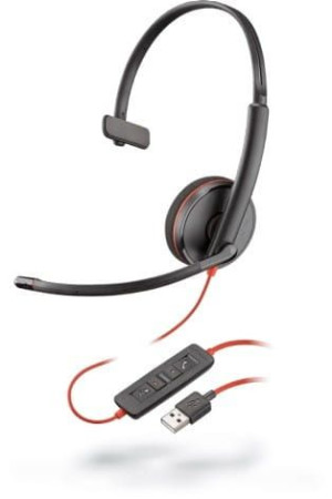Plantronics Blackwire C3210 USB A słuchawki z mikrofonem