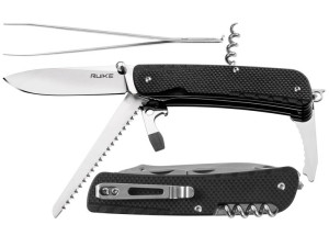 Scyzoryk Ruike LD32-B wielofunkcyjny, czarny