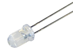 dioda LED fi 3 mm do przyciska nawiew panel przełącznik 12v biała zimna