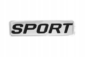 Naklejka Alu Emblemat Sport 3d Chrom 2/33323