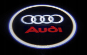 LOGO PROJEKTOR LED dedykowane AUDI A2 A3 A4 A6 A8 Q3 Q5 Q7