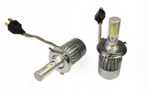 Zestaw żarówek LED H4 C6 COB BridgeLUX™ 7600 lm