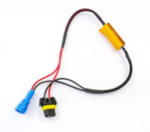 Filtr LED CAN BUS 50W 8Ω oprawka HB3 9005