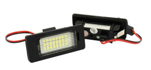 Podświetlenie tablicy rejestracyjnej LED Audi Q5 VW TT Skoda Porsche Seat