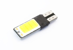 Żarówka samochodowa LED W5W T10 COB CANBUS dwustronna