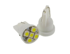Żarówka samochodowa LED W5W T10 5 SMD 1210