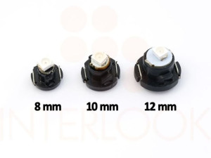Żarówka samochodowa LED R3 T3 T4,2 T4,7 1 SMD 3528 8MM 10MM 12MM