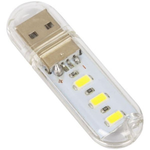 Lampka USB LED 3 SMD do powerbanka, laptopa USB Stick light 5V