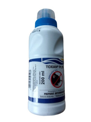 Trutka na myszy szczury w płynie. Toxan płyn 200ml.