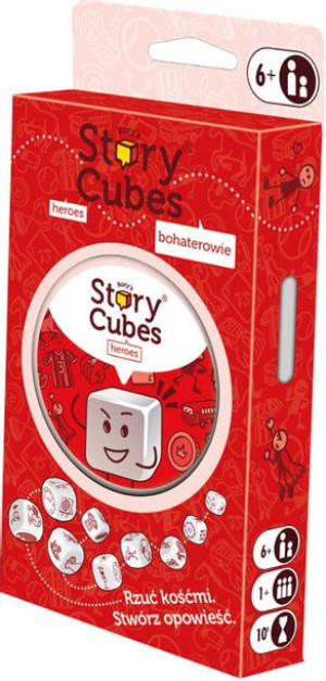 Gra Story Cubes - Bohaterowie (nowa edycja) REBEL
