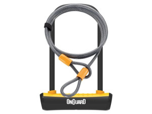 Zapięcie rowerowe ONGUARD NEON 8154OR U-LOCK - 115mm 230mm - uchwyt + 2 x K