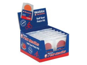 Zestaw łatek samouszczelniających do dętek WELDTITE Self Seal Patch Kit (6x