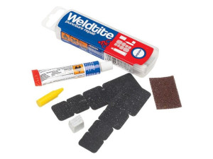 Zestaw łatek do dętek WELDTITE Patch Puncture Repair Kit (8x Łatka + Klej +