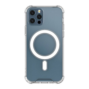 Etui pancerne żelowe elastyczne  do iPhone 12 Pro / iPhone 12 (przezroczyst