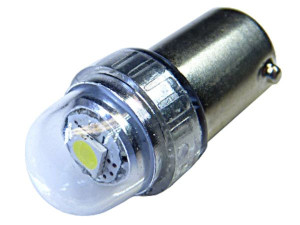 zestaw żarówka LED bax9s H6W  Cree UHP 12v 24v przesunięte piny 2 SZT