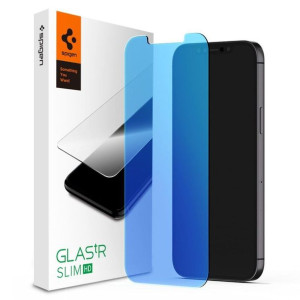 Szkło hartowane Spigen GLAS.TR ANTIBLUE iPhone 12 Pro Max