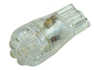 żarówka 4 LED T10 w5w w3w TIR BUS 24V biała zimna