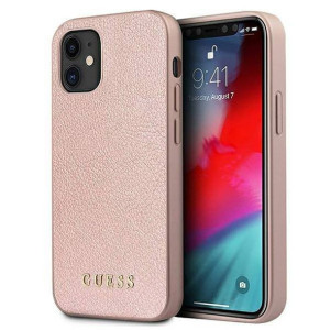 Oryginalne Etui IPHONE 12 MINI (5,4") Guess Hardcase Iridescent GUHCP12SIGL