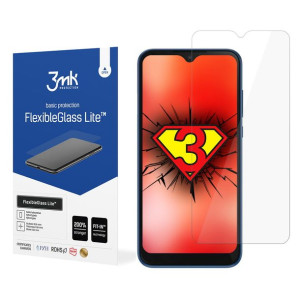 Niepękające szkło hybrydowe do Motorola Moto E 2020, 3mk FlexibleGlass Lite