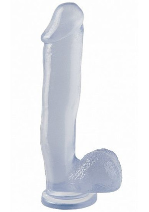 Dildo realistyczne z przyssawką - PIPEDREAM Basix Rubber Works 12" Dong Wit