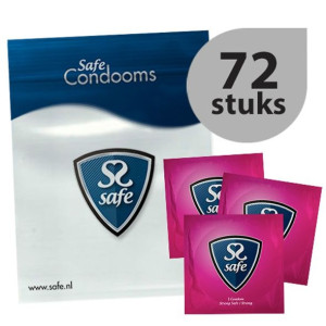 Prezerwatywy wzmocnione - Safe Strong Condoms 72 szt