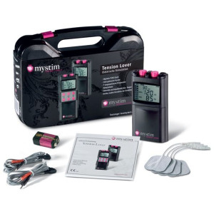 Zestaw do elektrostymulacji cyfrowy - Mystim Tension Lover E-Stim Tens Unit