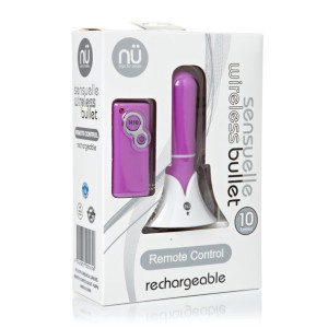 Mini wibrator jajeczko ze zdalnym sterowaniem - NU Sensuelle Remote Control