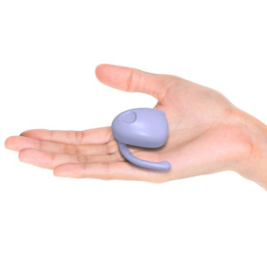 Innowacyjny stymulator łechtaczki - Dame Products EVA Hands-Free Vibrator
