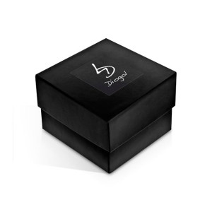 Zdobiony plug analny - Diogol Anni Butt Plug Heart Silver 30 mm Serce