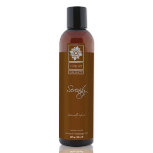 Olejek do masażu zmysłowego - Sliquid Balance Massage Serenity 255 ml  - ek