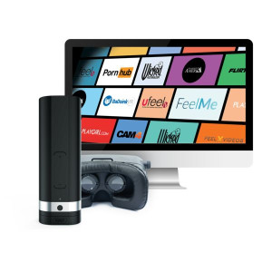 Masturbator teledildoniczny CYBERSEKS VR - Kiiroo Onyx 2 Teledildonic Mastu