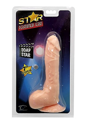 Topco - Dildo realistyczne , dopasowany do uprzęży  Soap Star