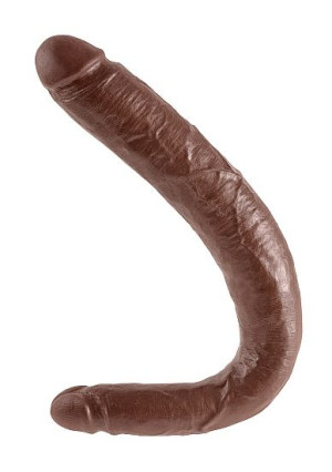 Pipedream King Cock -  dildo realistyczne PODWÓJNE dwie grubości, brązowe ,