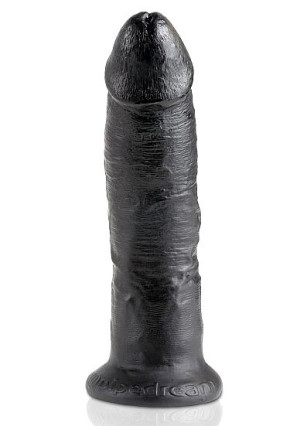 Pipedream King Cock - UPRZĄŻ Strap-on + DILDO 23cm (9") CZARNE