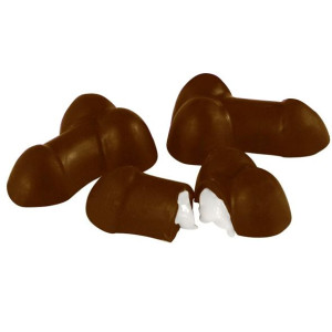 Cukierki peniski z białym kremem - Cream Filled Willies