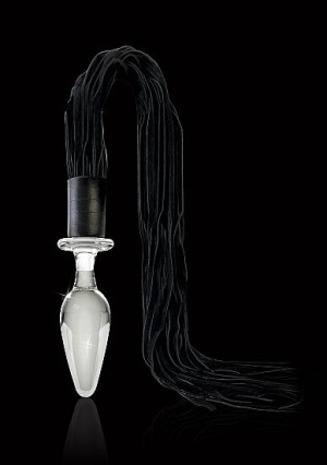 Pipedream Icicles - PEJCZ skóra bydlęca + szklane DILDO