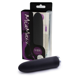 Końcówka wibratora - MiaMaxx Irah Sleeve Straight Czarny