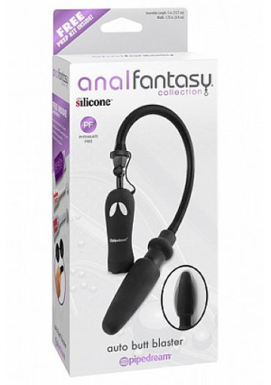 XR BRANDS - Wibrujący silikonowy PLUG