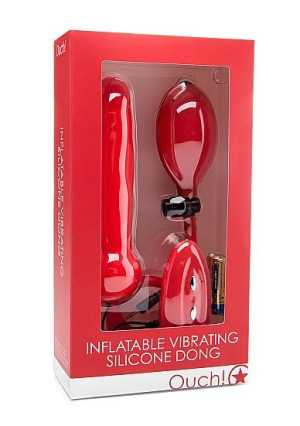 Ouch!  - Zdalnie sterowany wibrator pompowany - Inflatable Vibrating
