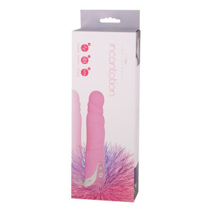 Vibe Therapy Incantation – Pofałdowany wibrator silikonowy różowy