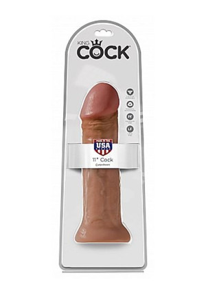 Pipedream King Cock - Dildo REALISTYCZNE śniade 28 cm (11 ')