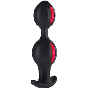 Plug z kulkami analnymi - Fun Factory B Balls Duo Anal Plug with Motion  Cz