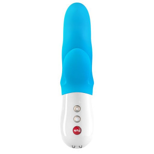 Wibrator ze stymulatorem - Fun Factory Miss Bi Dual Vibrator  Niebieski