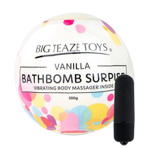 Bomba kąpielowa z wibratorem - Big Teaze Toys Bath Bomb Surprise with Vibra