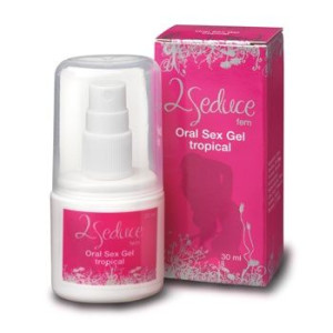 Żel dla kobiet o smaku owoców tropikalnych Oral Sex Gel Tropical