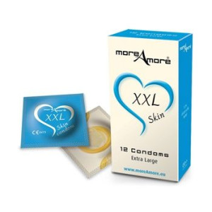 Duże prezerwatywy Condom Skin na rozmiar członka XXL